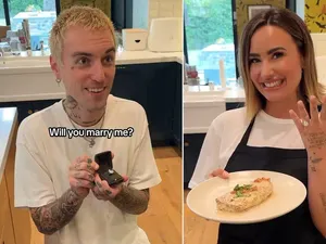 So Sweet! Demi Lovato Dilamar Kekasih Saat Masak Ayam Saus Creamy So Sweet! Demi Lovato Dilamar Kekasih Saat Masak Ayam Saus Creamy