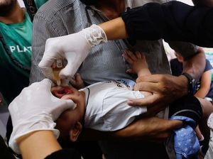 Vaksinasi Polio Gaza Bagian Tengah Selesai, Selanjutnya di Selatan Vaksinasi Polio Gaza Bagian Tengah Selesai, Selanjutnya di Selatan