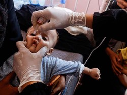 Israel Serbu Gaza Jelang Vaksinasi Polio, 48 Orang Tewas