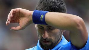 Ekspresi Djokovic usai Disingkirkan Popyrin