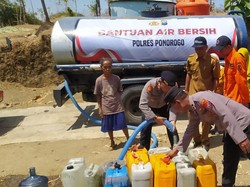 546 KK di Ponorogo Alami Kekeringan, Ini Upaya BPBD hingga Polisi