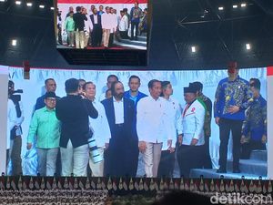 Ketum Parpol KIM Plus Hadiri Rapimnas Gerindra Malam Ini Ketum Parpol KIM Plus Hadiri Rapimnas Gerindra Malam Ini