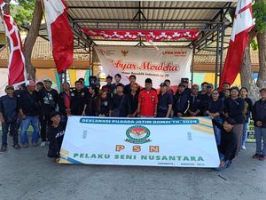 Pegiat Seni di Surabaya Dukung Kontestasi Politik dan Pilkada Jatim 2024 Damai