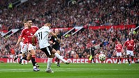 Liverpool menggasak Manchester United 3-0 di Old Trafford, dalam lanjutan Liga Inggris, Minggu (1/9/2024). (Foto: Getty Images/Michael Regan)