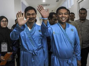 Andra Soni-Dimyati Jalani Tes Kesehatan Pilgub Banten Andra Soni-Dimyati Jalani Tes Kesehatan Pilgub Banten