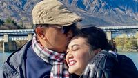 7 Foto Romantis Bella Saphira Rayakan Anniversary Pernikahan di New Zealand