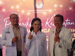 Jadwal Padat Bikin Kris Dayanti Sakit Sebelum Tes Kesehatan untuk Pilwali