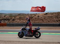 Sudahi Perayaan Juara Sprint Race, Marc Marquez Fokus ke MotoGP Aragon