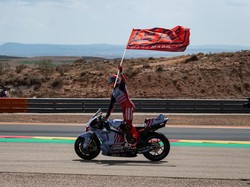 Hasil MotoGP Aragon 2024: Marc Marquez Dominan, Bagnaia-Alex Tabrakan