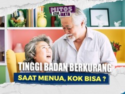 Mitos atau Fakta: Tinggi Badan Berkurang saat Manusia Menua
