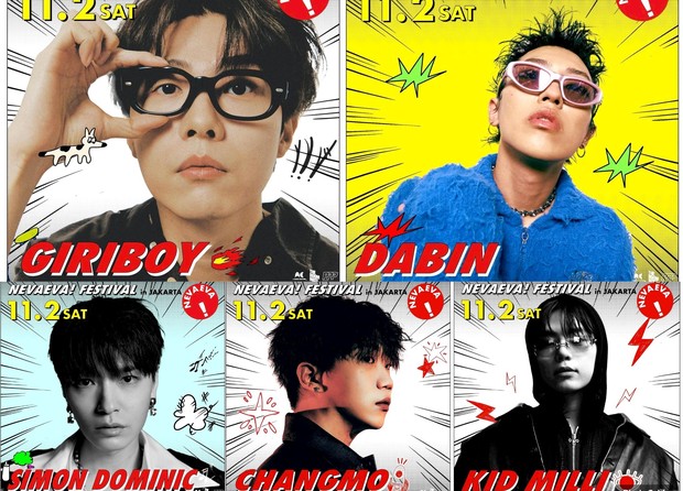 Potret jajaran line up kedua NEVAEVA! Festival/ Foto: instagram.com/nevaeva_indonesia Potret jajaran line up kedua NEVAEVA! Festival/ Foto: instagram.com/nevaeva_indonesia