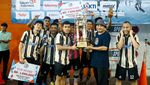 Potret Keseruan Turnamen Futsal Piala Bergilir Menkominfo ke-15