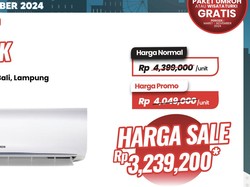 Beli AC Ada Potongan Rp 1 Jutaan di Transmart Full Day Sale, Merapat Segera!