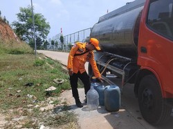 Terdampak Kekeringan, 455 Warga Hambalang Bogor Kesulitan Air Bersih