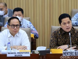 Erick Thohir Minta Tambah Anggaran Rp 66 M, Target Dividen Naik Jadi Rp 90 T