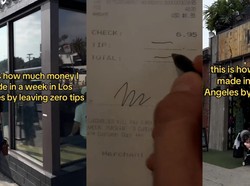 Gokil! Pelanggan Ini Hemat Rp 2,3 Juta Gegara Tak Pernah Kasih Tip