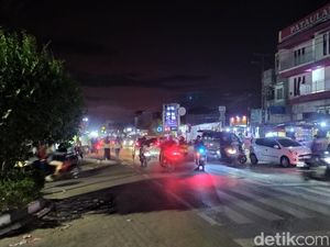 Lalin Depan UIN Makassar di Samata Kembali Normal Usai Macet Selama 6 Jam