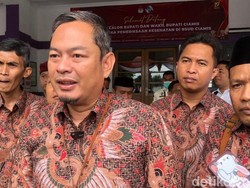 Bakal Paslon Satu-satunya Pilbup Ciamis Jalani Pemeriksaan Kesehatan