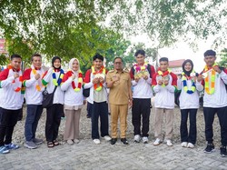 Atlet Senam Riau Raih 6 Emas di PON XXI, Pj Gubernur: Spirit Cabor Lain