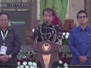 Resmikan RS Ibu dan Anak Rp 501 M di Bali, Jokowi Pesan Ini