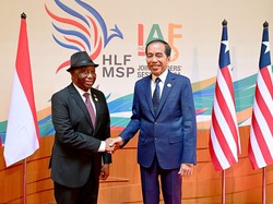 Jokowi Bertemu Presiden Liberia di Bali, Bahas Kerja Sama Kelapa Sawit