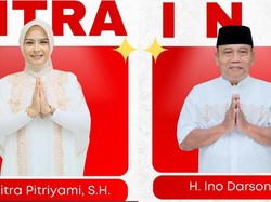 Profil Citra-Ino di Pilkada Pangandaran, Ternyata Kakak Cakra Khan