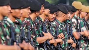 TNI-Polri Apel Gabungan Pengamanan Kunjungan Paus Fransiskus
