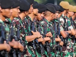 TNI-Polri Apel Gabungan Pengamanan Kunjungan Paus Fransiskus