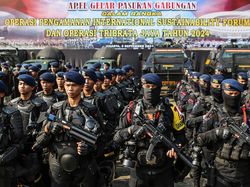 TNI-Polri Kerahkan 9.000 Personel Amankan Kunjungan Paus Fransiskus