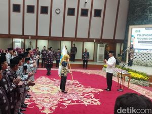 Heru Budi Lepas 92 Kafilah Ikut MTQ Nasional 2024 di Samarinda Heru Budi Lepas 92 Kafilah Ikut MTQ Nasional 2024 di Samarinda