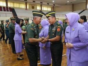 Kapuspen TNI Brigjen Hariyanto Resmi Sandang Bintang Dua