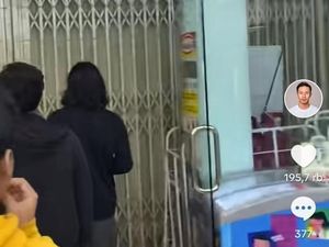 Kocak! Asyik Nongkrong di Lantai 2 Sampai Nggak Sadar Minimarket Tutup