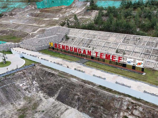 Melihat Bendungan Temef di NTT yang Siap Diresmikan