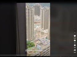 Belasan Gedung di China Dihancurkan, Ternyata Proyek Ambisius tapi Kehabisan Uang