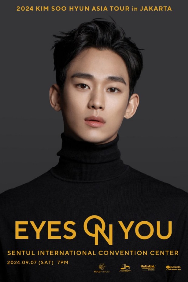 Poster fan meeting Kim So Hyun 'Eyes On You' di Jakarta
