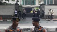 Situasi Terkini Jelang Kedatangan Paus di Depan Kedubes Vatikan