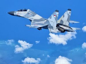 Sukhoi Wara-wiri di Langit Bali untuk Amankan KTT IAF 2024 Sukhoi Wara-wiri di Langit Bali untuk Amankan KTT IAF 2024