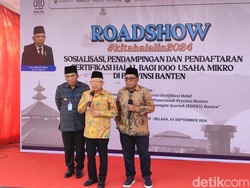 Jelang Purnatugas, Wapres Maruf Amin Pamit ke Warga Banten