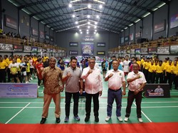 Turnamen Bulutangkis Khusus Ganda Milik Candra Wijaya Dimulai