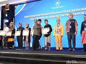 15 Desa Raih Penghargaan Berkinerja Baik Turunkan Stunting Tahun 2024