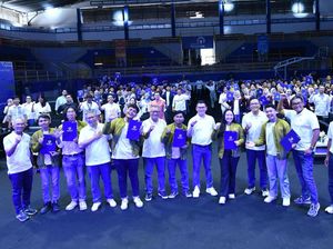 Dewan Komisaris-Direksi Sambut 520 Penerima Beasiswa Pertamina Sobat Bumi