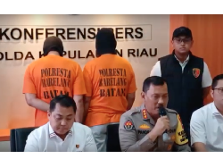 2 Pelaku Hipnotis Ditangkap Polisi, Tipu Lansia di Kepri Ratusan Juta