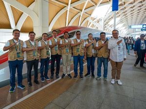 Intip Gaya Bos-bos Kereta se-Asia Tenggara Jajal Kereta Cepat