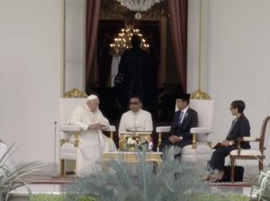 Veranda Talk, Jokowi dan Paus Fransiskus Bincang Santai di Istana Merdeka