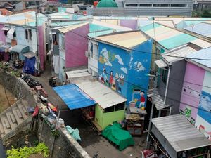 Deretan Fasilitas Tinggal di Kampung Warna-warni Jaktim, Ada WiFi Gratis Deretan Fasilitas Tinggal di Kampung Warna-warni Jaktim, Ada WiFi Gratis