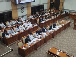 Menkumham-Jaksa Agung Rapat dengan Komisi III DPR Bahas Anggaran 2025