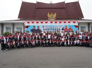 Lepas 124 Atlet Ikuti PON, Gubernur Kalteng: Yang Terbaik dari 21 Cabor