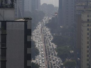 Penampakan Sao Paulo Brasil Dikepung Asap Beracun Penampakan Sao Paulo Brasil Dikepung Asap Beracun