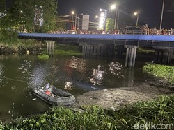 Satu Orang Dilaporkan Hilang Tenggelam di Sungai Jagir Surabaya