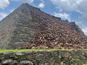 Piramida Kuno Ini Runtuh Setelah Badai, Benarkah Efek Krisis Iklim?
